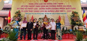 Tổ chức thành công gặp mặt toàn quốc họ Đồng Việt Nam lần thứ 5 năm 2023